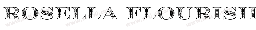 Rosella Flourish字体转换